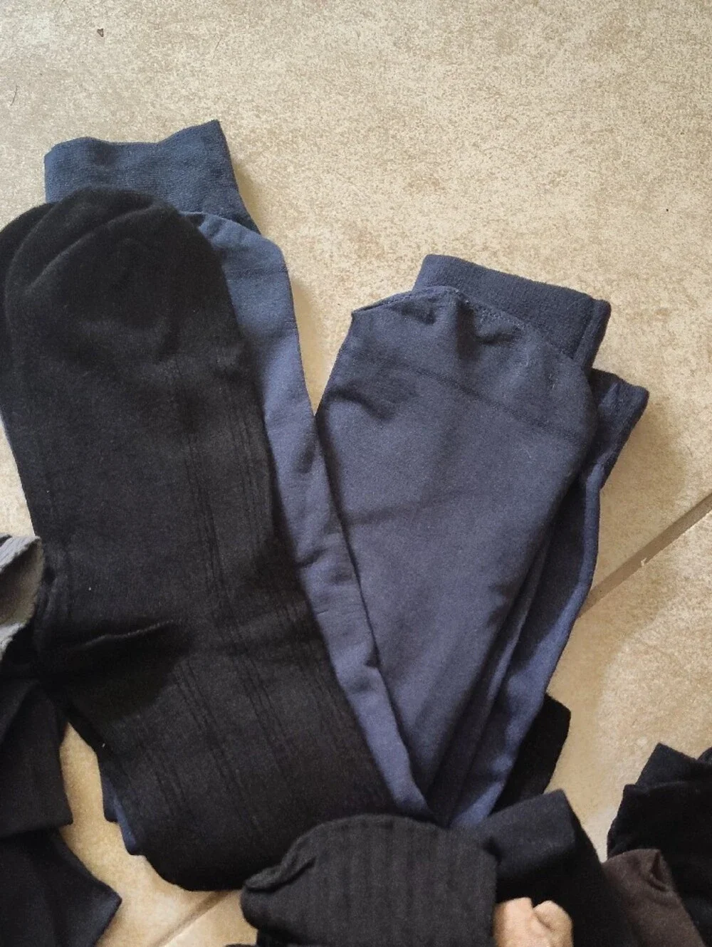 Women's Mixed Sock Pack - Black, Navy, Gray, Brown 15 Size 5-10 Never Worn
